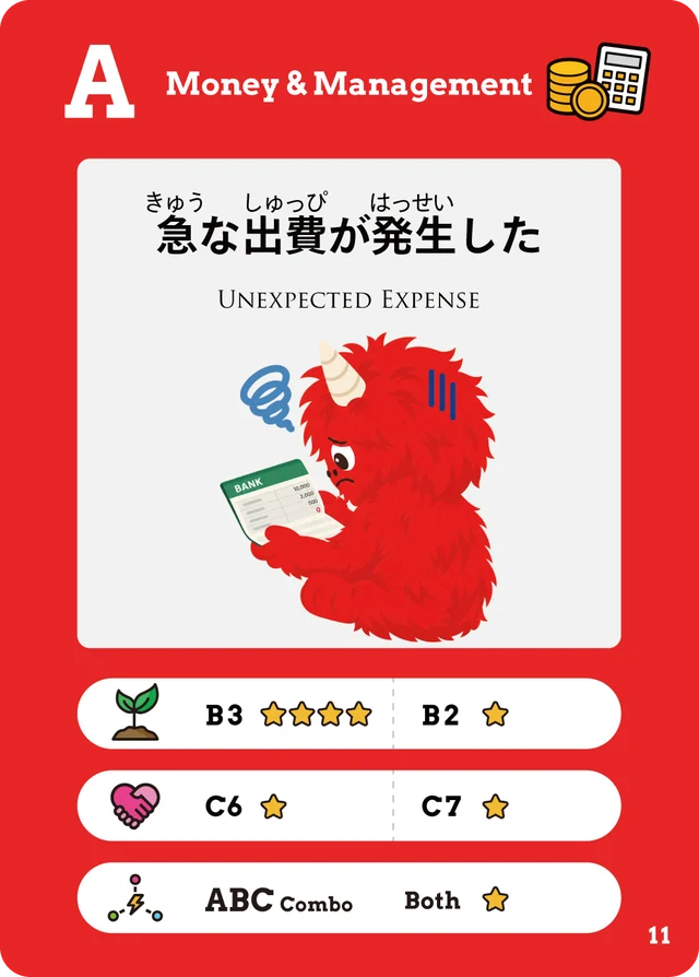 A11 急な出費が発生した